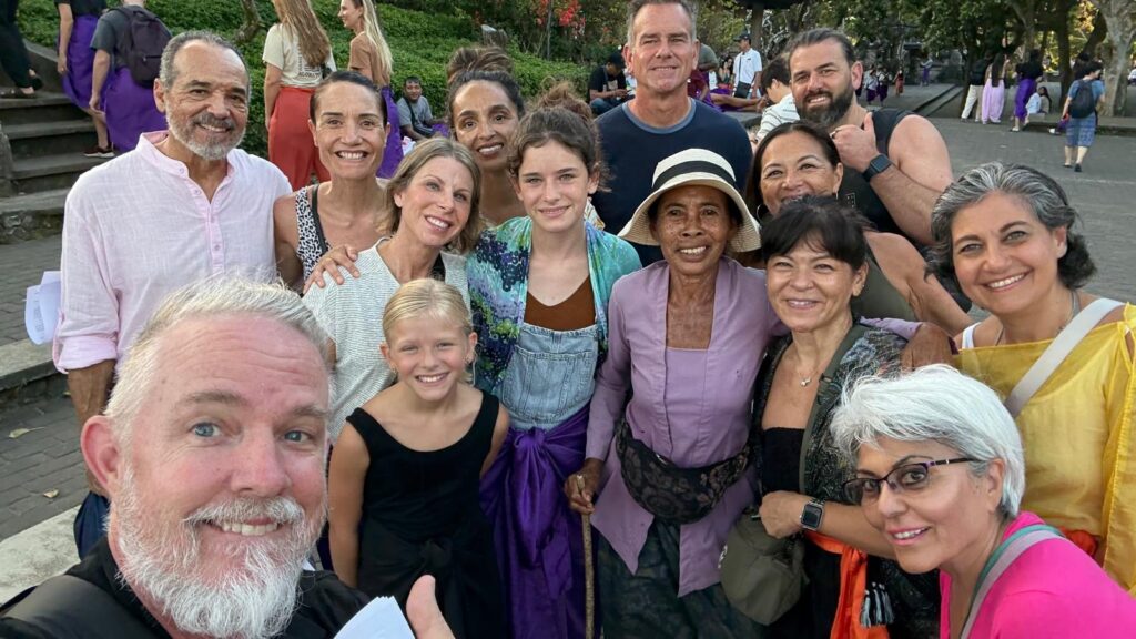 Uluwatu Temple with our guide Madi